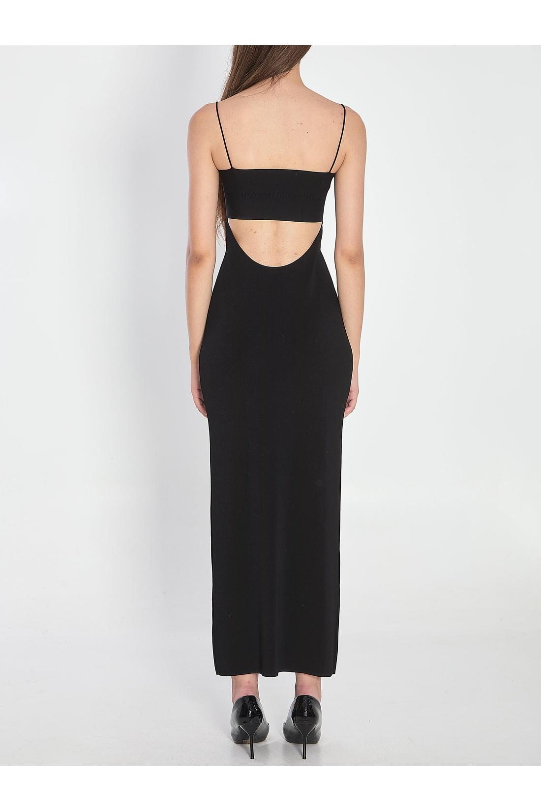 Alexander Wang-OUTLET-SALE-Midi dress with Cami band-ARCHIVIST