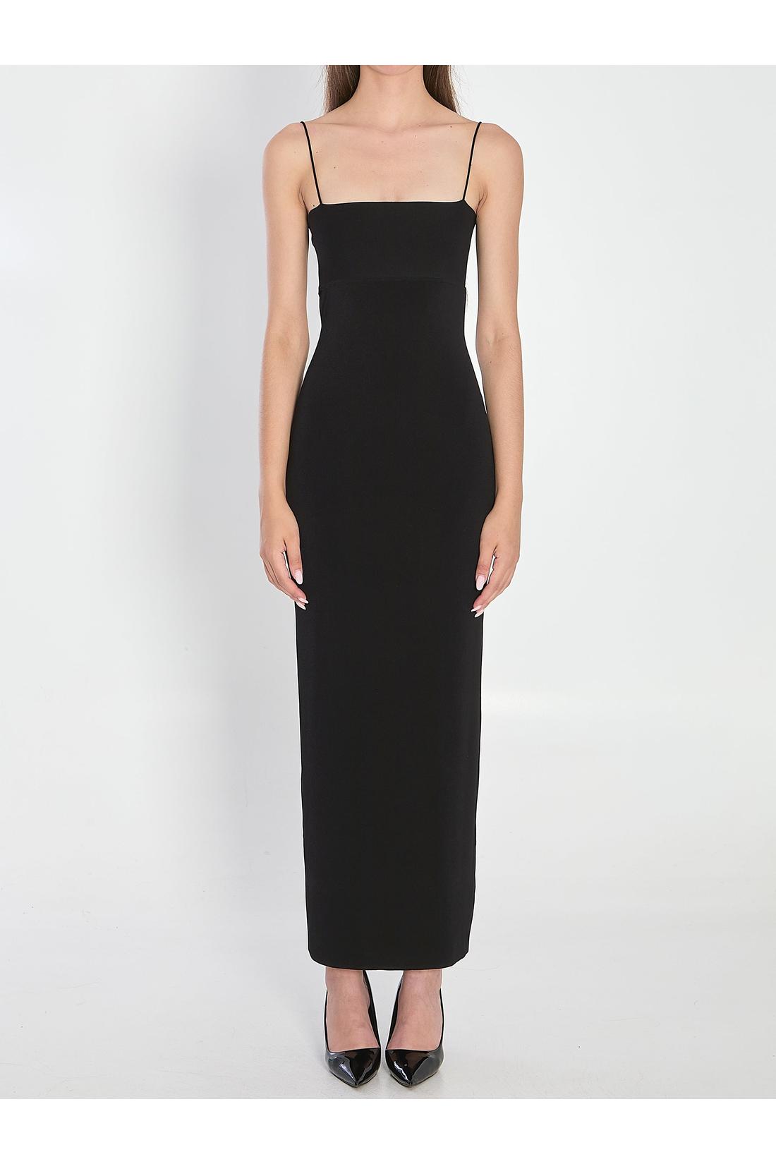 Alexander Wang-OUTLET-SALE-Midi dress with Cami band-ARCHIVIST