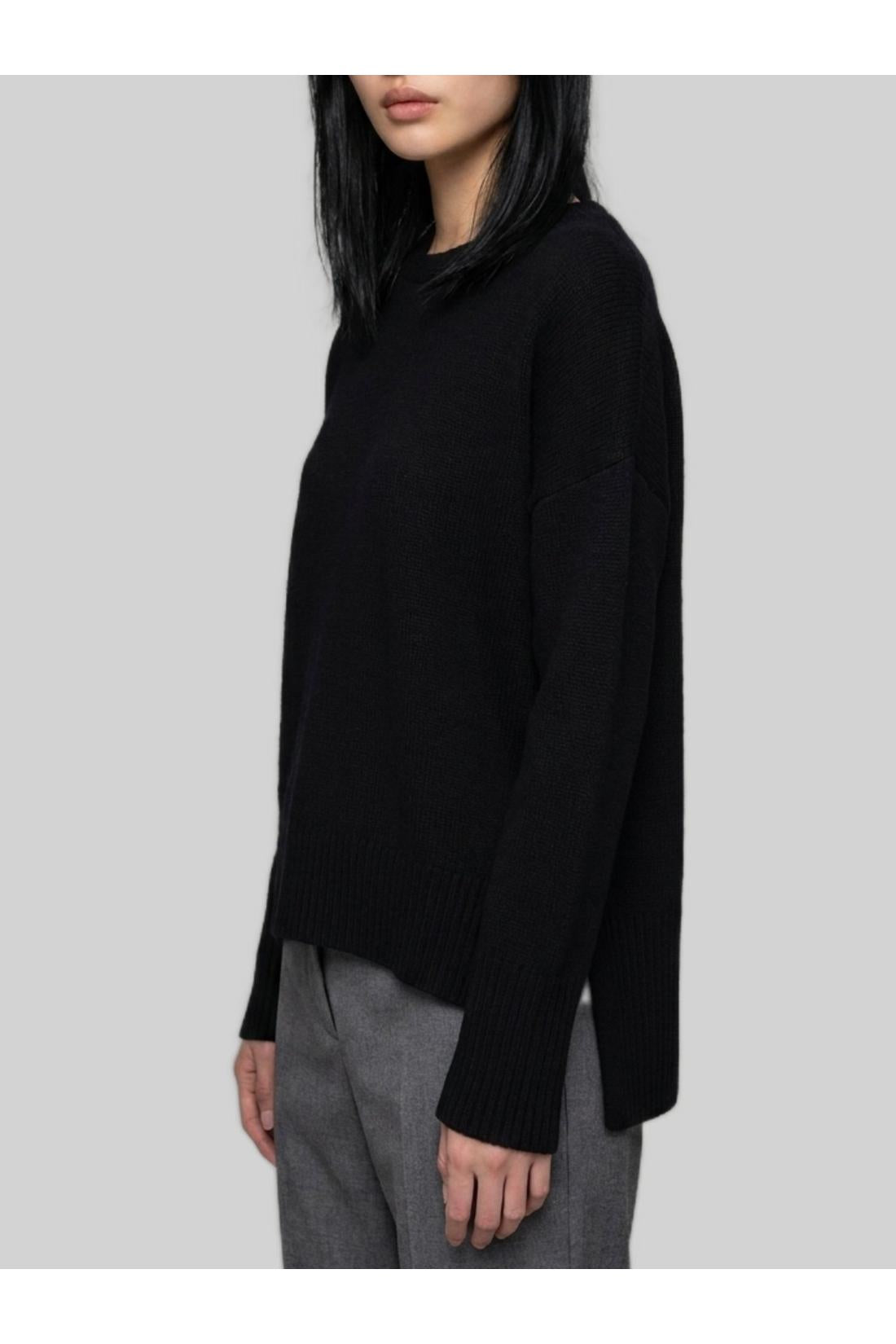 Lisa yang-OUTLET-SALE-Mila crew-neck sweater-ARCHIVIST