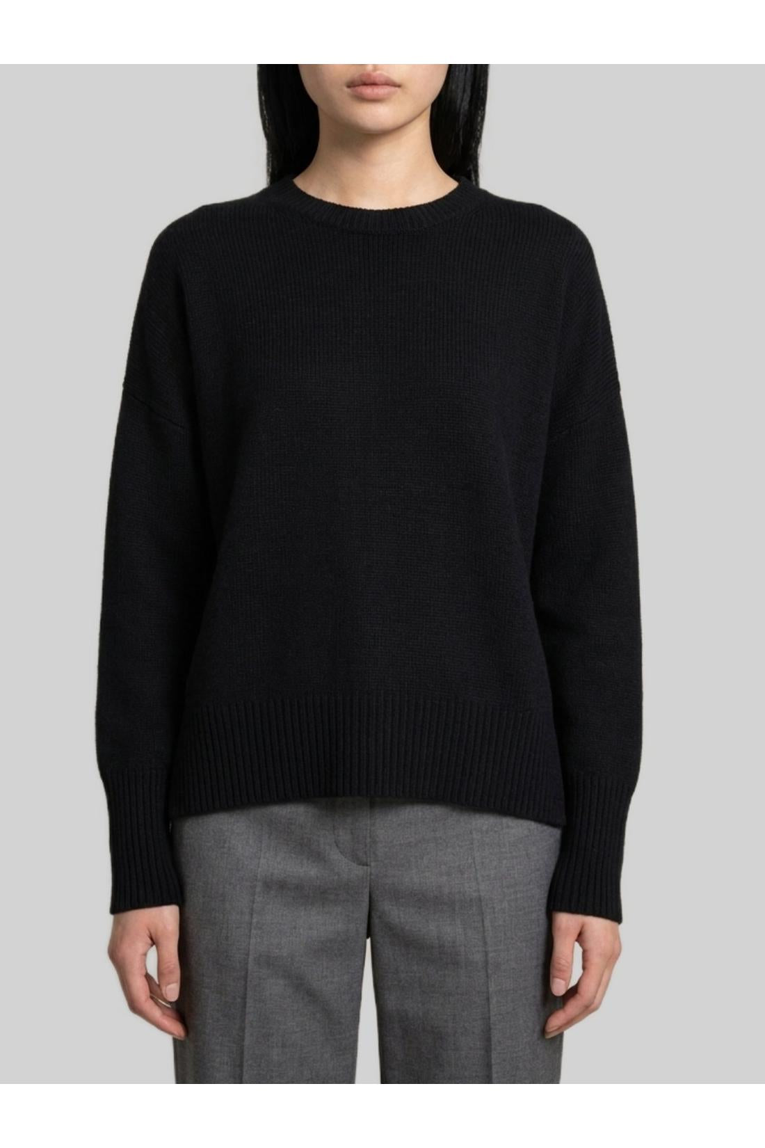 Lisa yang-OUTLET-SALE-Mila crew-neck sweater-ARCHIVIST