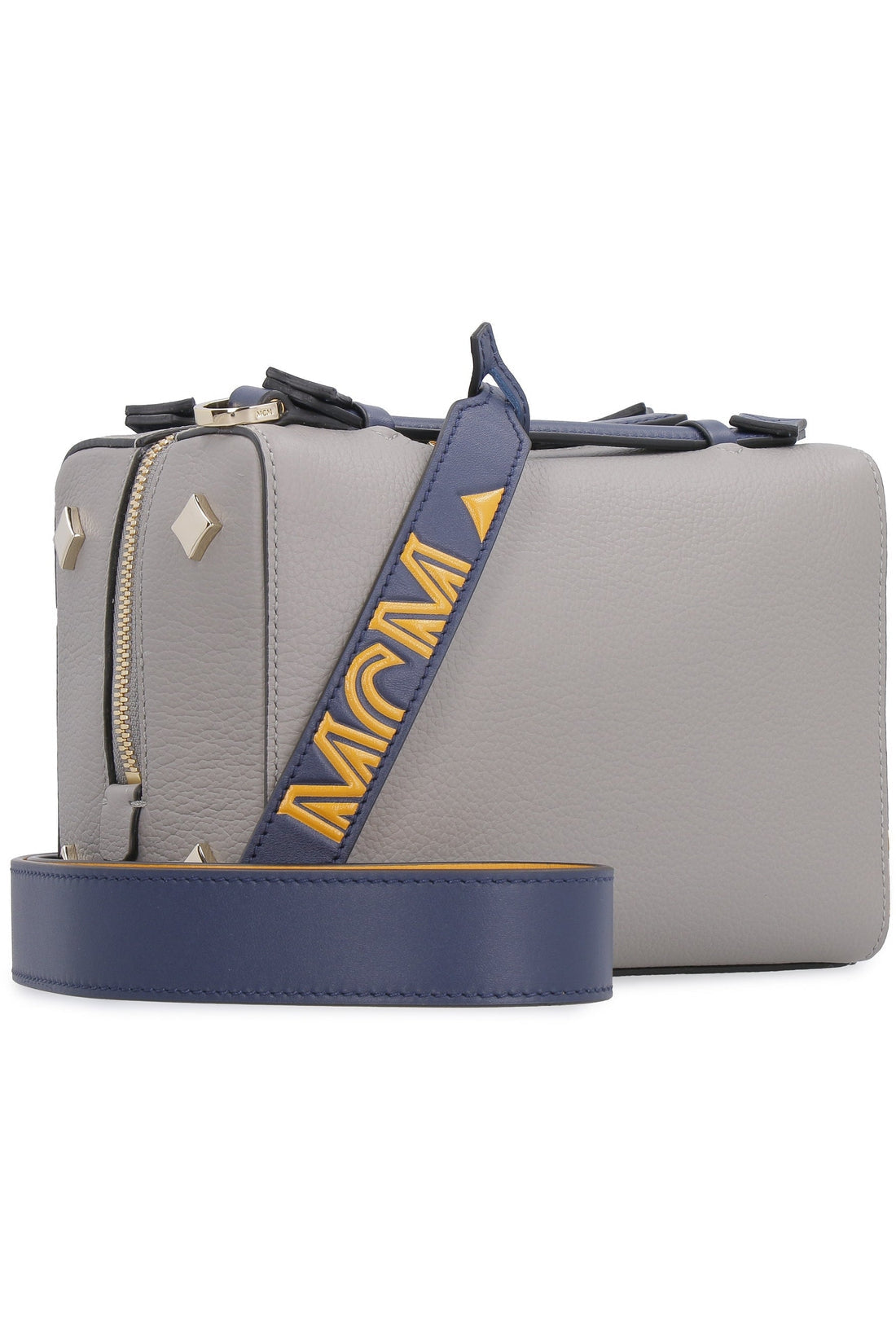 MCM-OUTLET-SALE-Milano leather boston bag-ARCHIVIST