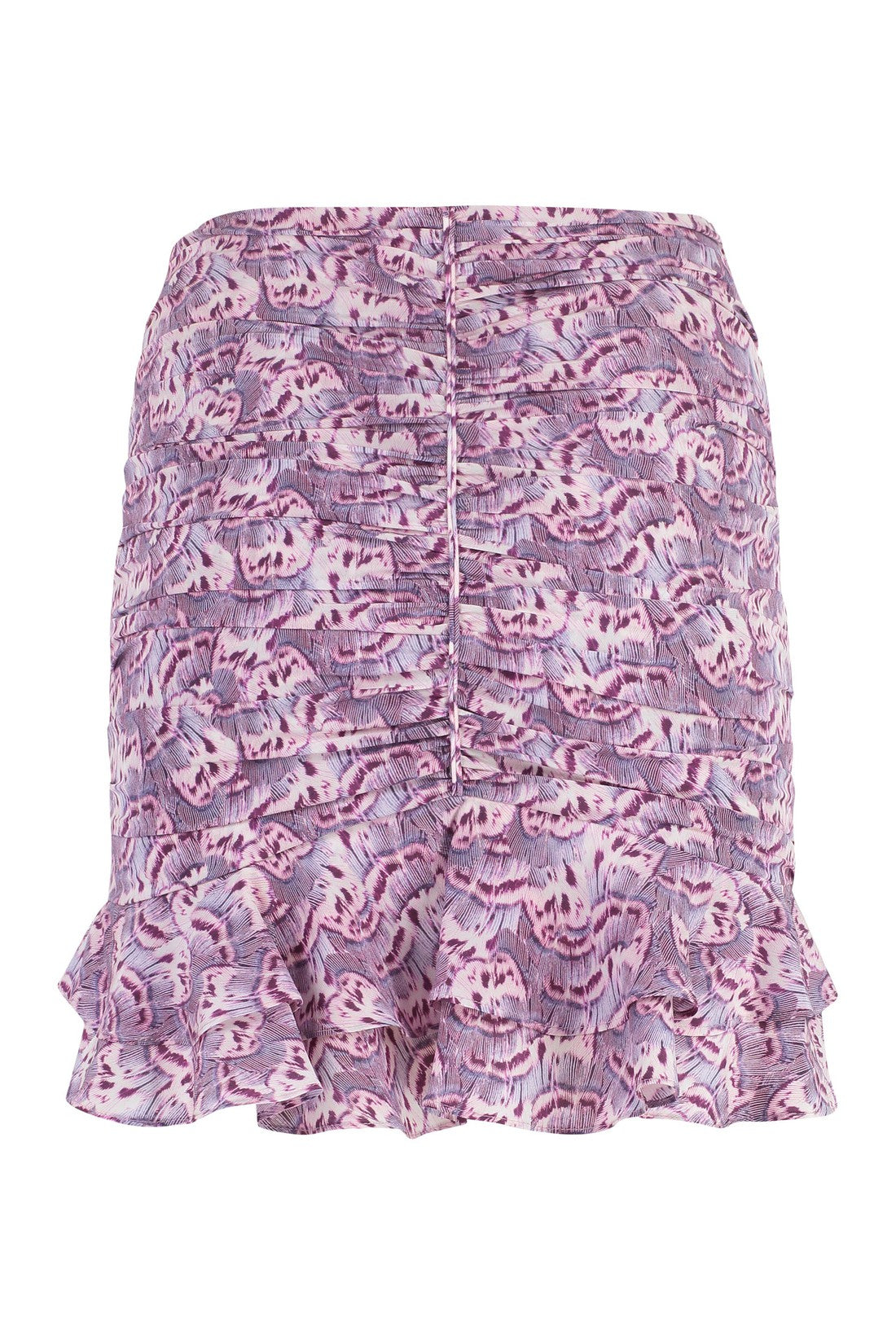 Isabel Marant-OUTLET-SALE-Milendi printed silk skirt-ARCHIVIST