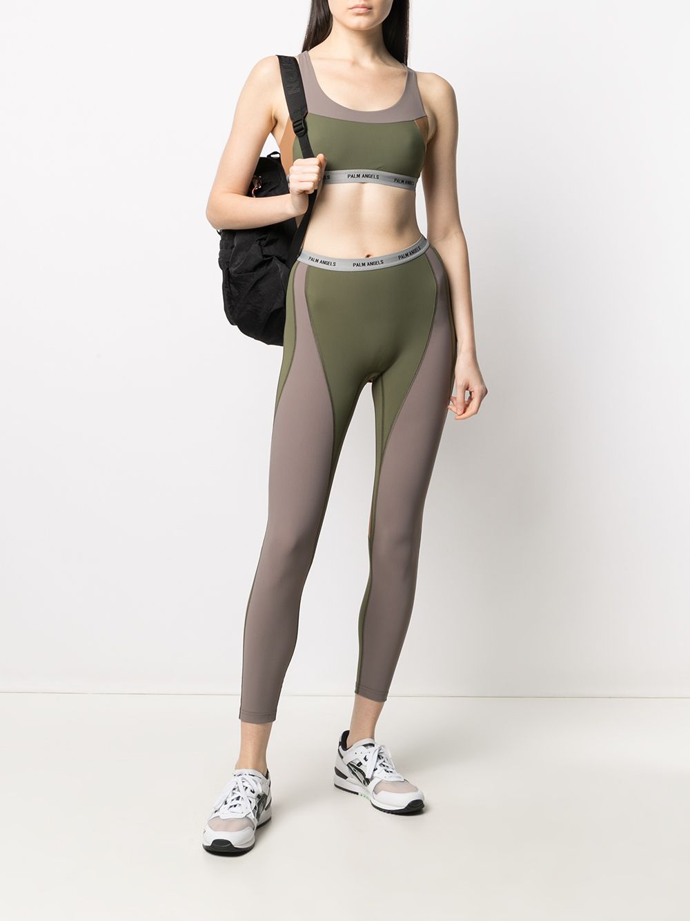 Palm Angels-OUTLET-SALE-Military Sport Bra-ARCHIVIST