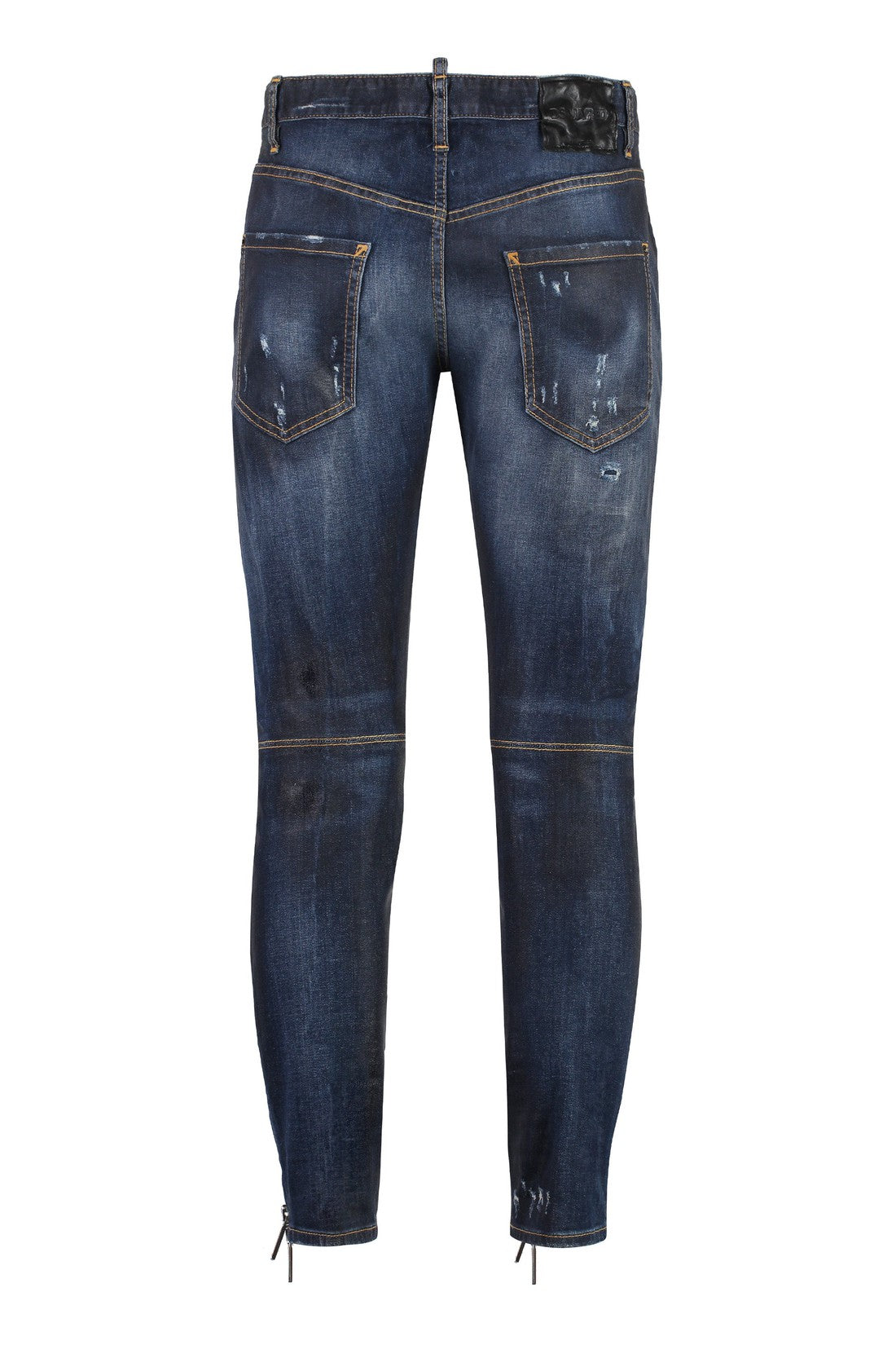Dsquared2-OUTLET-SALE-Military Straight leg jeans-ARCHIVIST