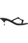 Tory Burch-OUTLET-SALE-Miller Leather sandals-ARCHIVIST