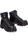 Tory Burch-OUTLET-SALE-Miller leather combat boots-ARCHIVIST