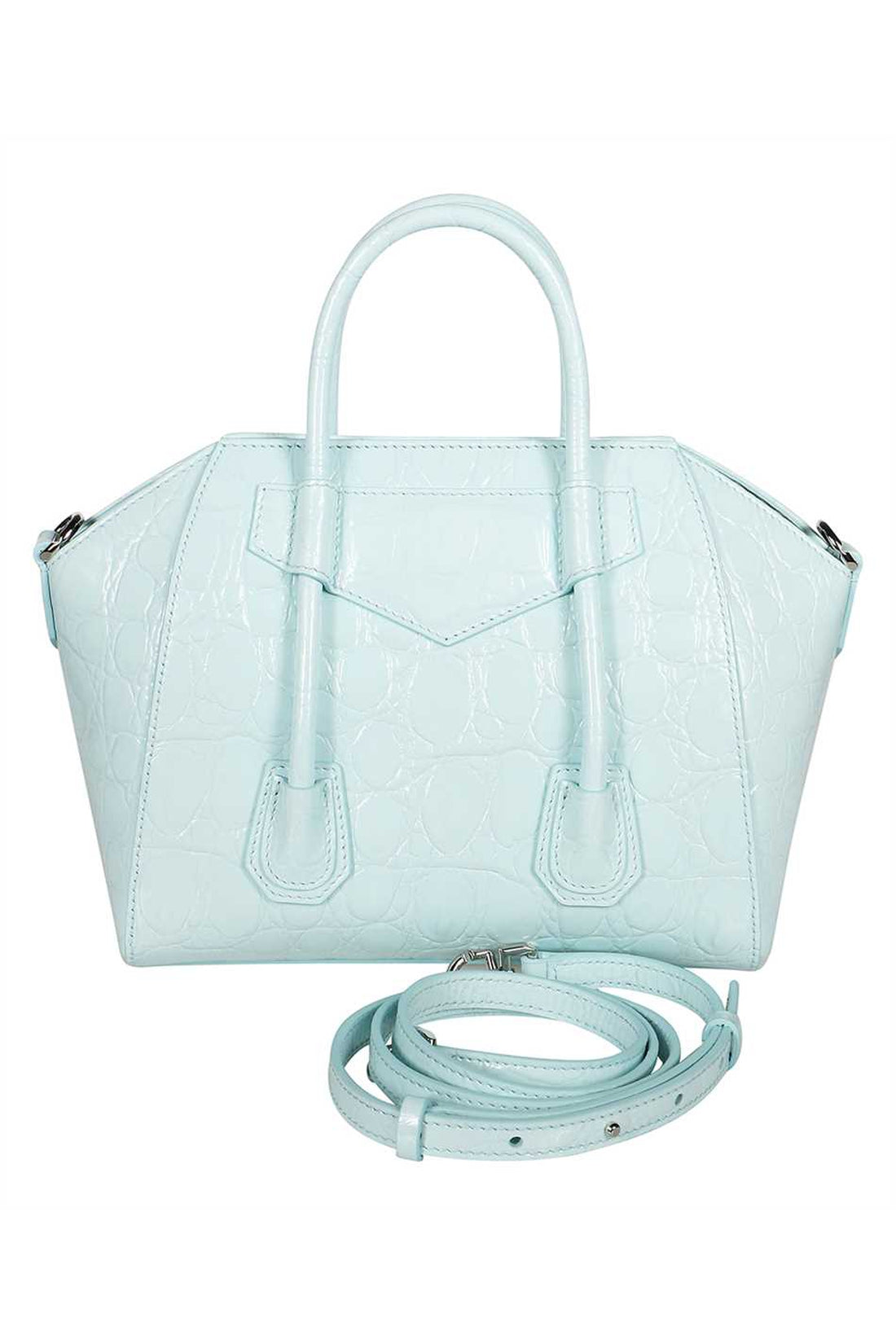Givenchy-OUTLET-SALE-Mini Antigona Lock leather handbag-ARCHIVIST