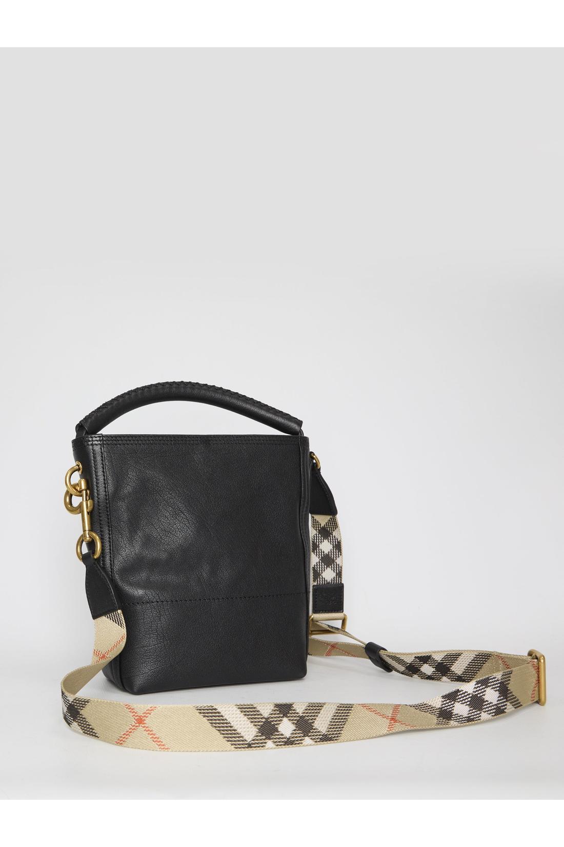 Burberry-OUTLET-SALE-Mini B Clip bucket bag-ARCHIVIST