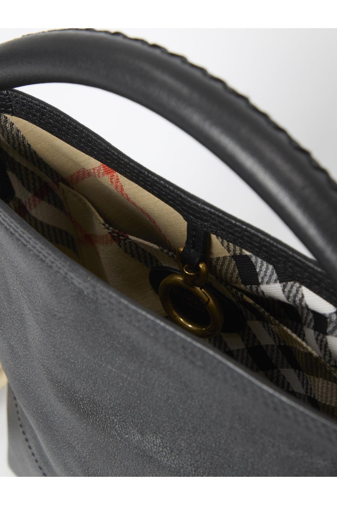 Burberry-OUTLET-SALE-Mini B Clip bucket bag-ARCHIVIST