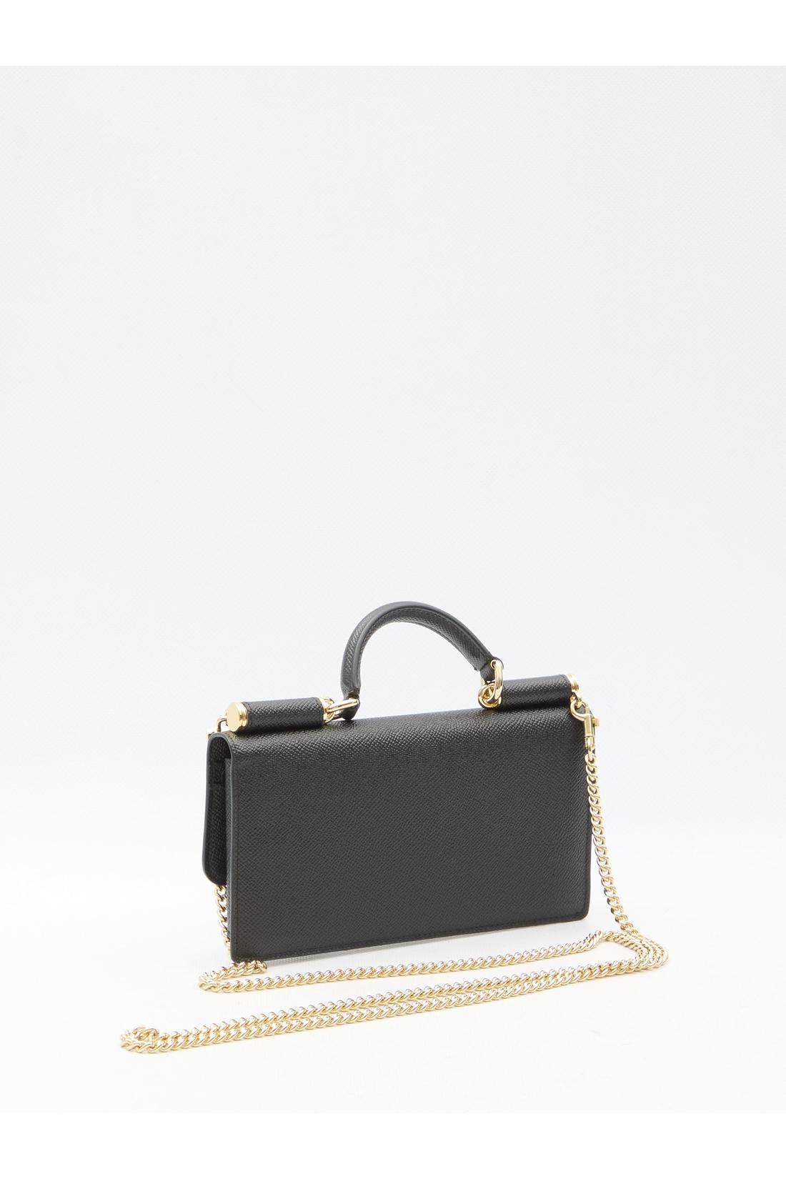 Dolce & Gabbana-OUTLET-SALE-Mini Bag in calf leather-ARCHIVIST