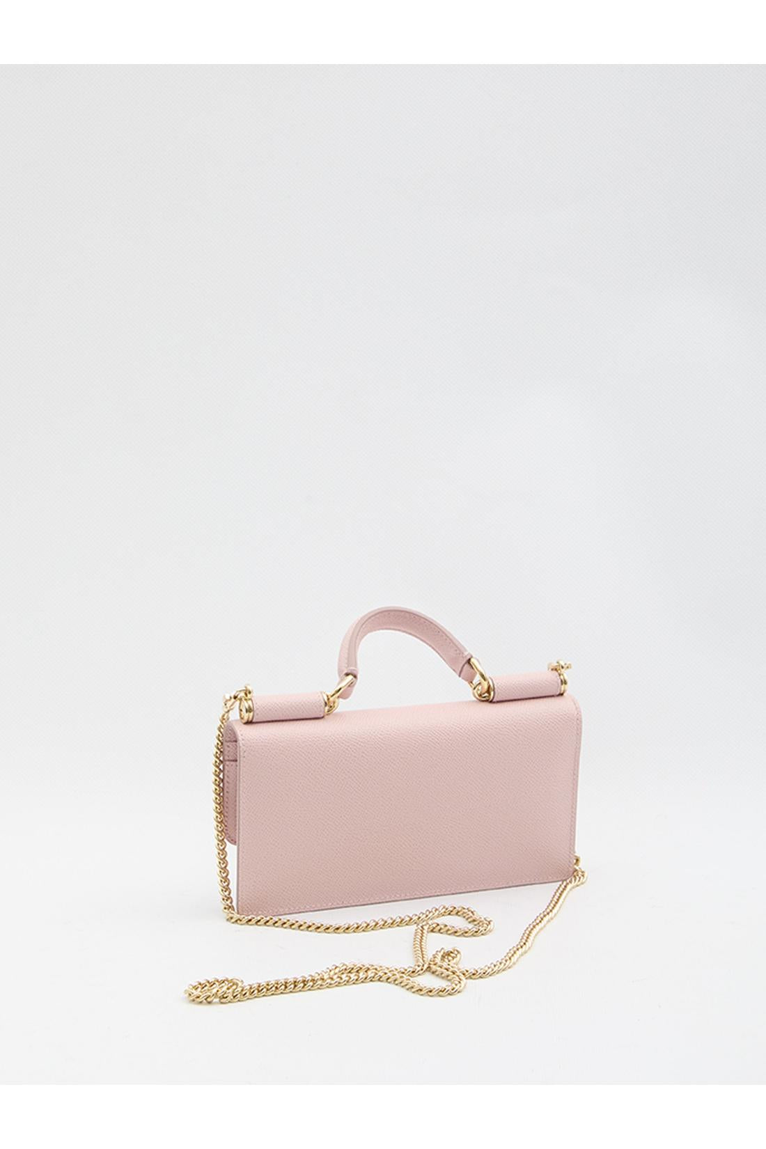 Dolce & Gabbana-OUTLET-SALE-Mini Bag in calf leather-ARCHIVIST