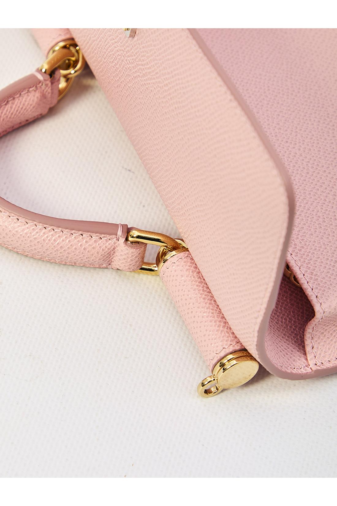 Dolce & Gabbana-OUTLET-SALE-Mini Bag in calf leather-ARCHIVIST