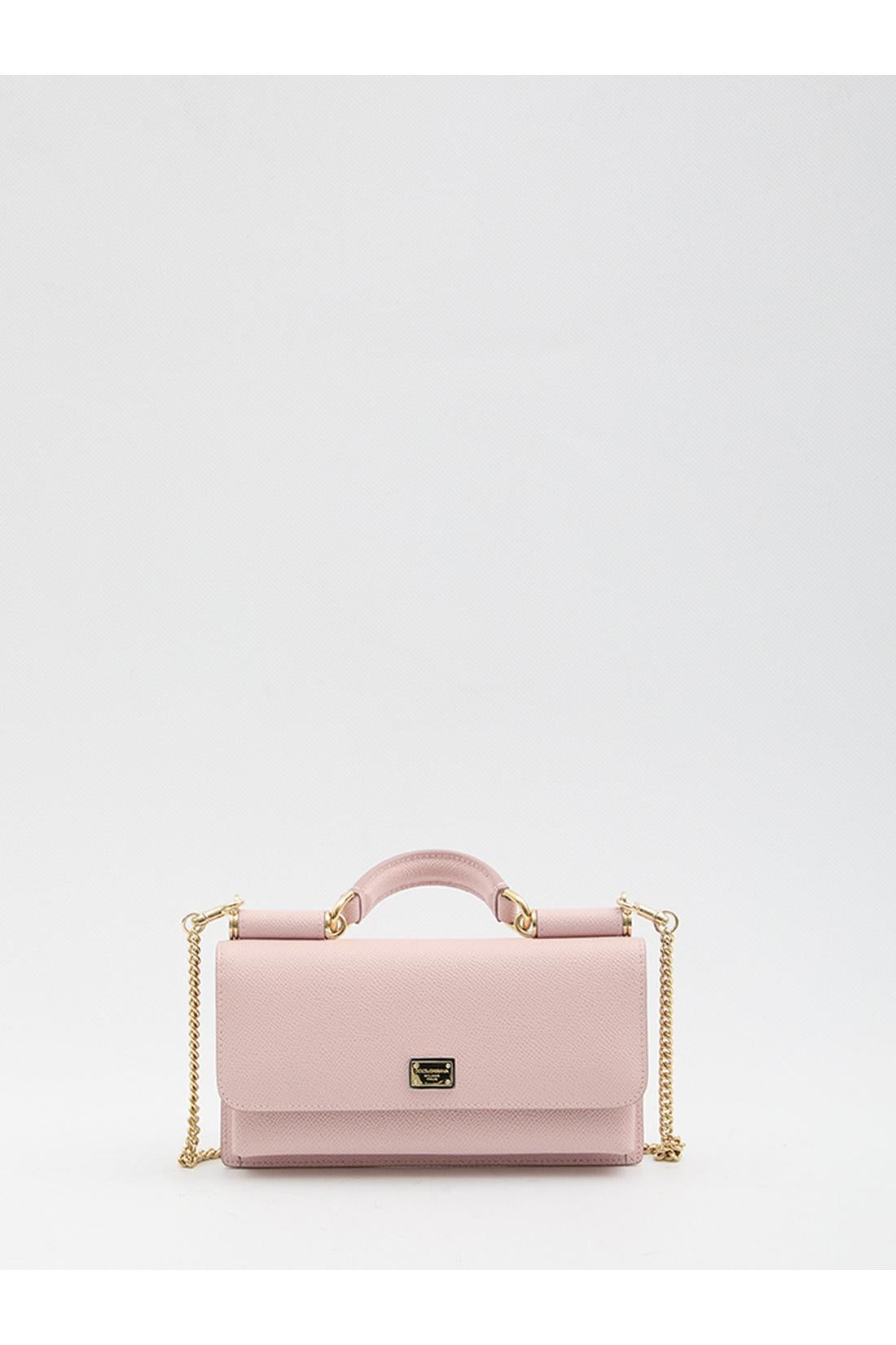 Dolce & Gabbana-OUTLET-SALE-Mini Bag in calf leather-ARCHIVIST