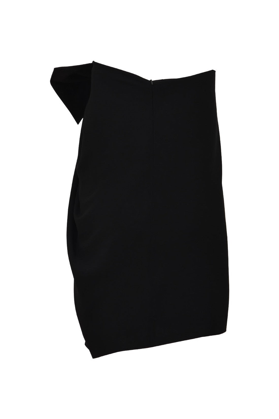 SAINT LAURENT-OUTLET-SALE-Mini Black Dress with Bow-ARCHIVIST