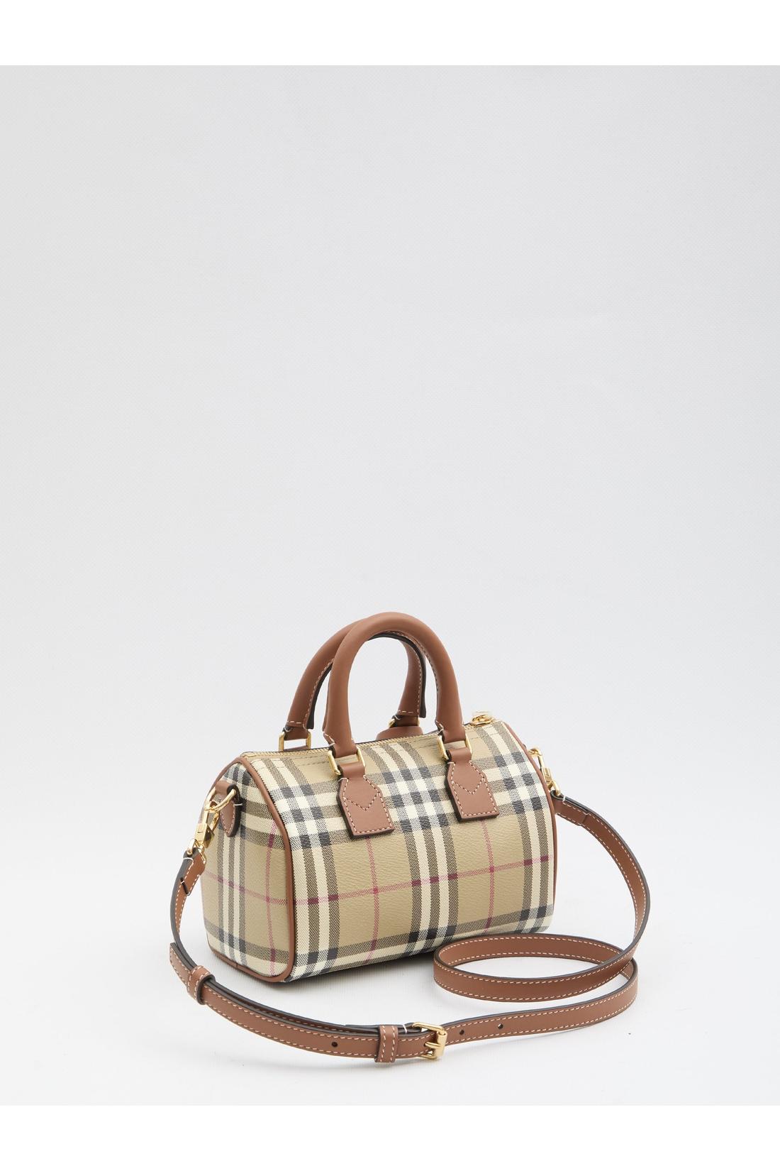 Burberry-OUTLET-SALE-Mini Check bowling bag-ARCHIVIST