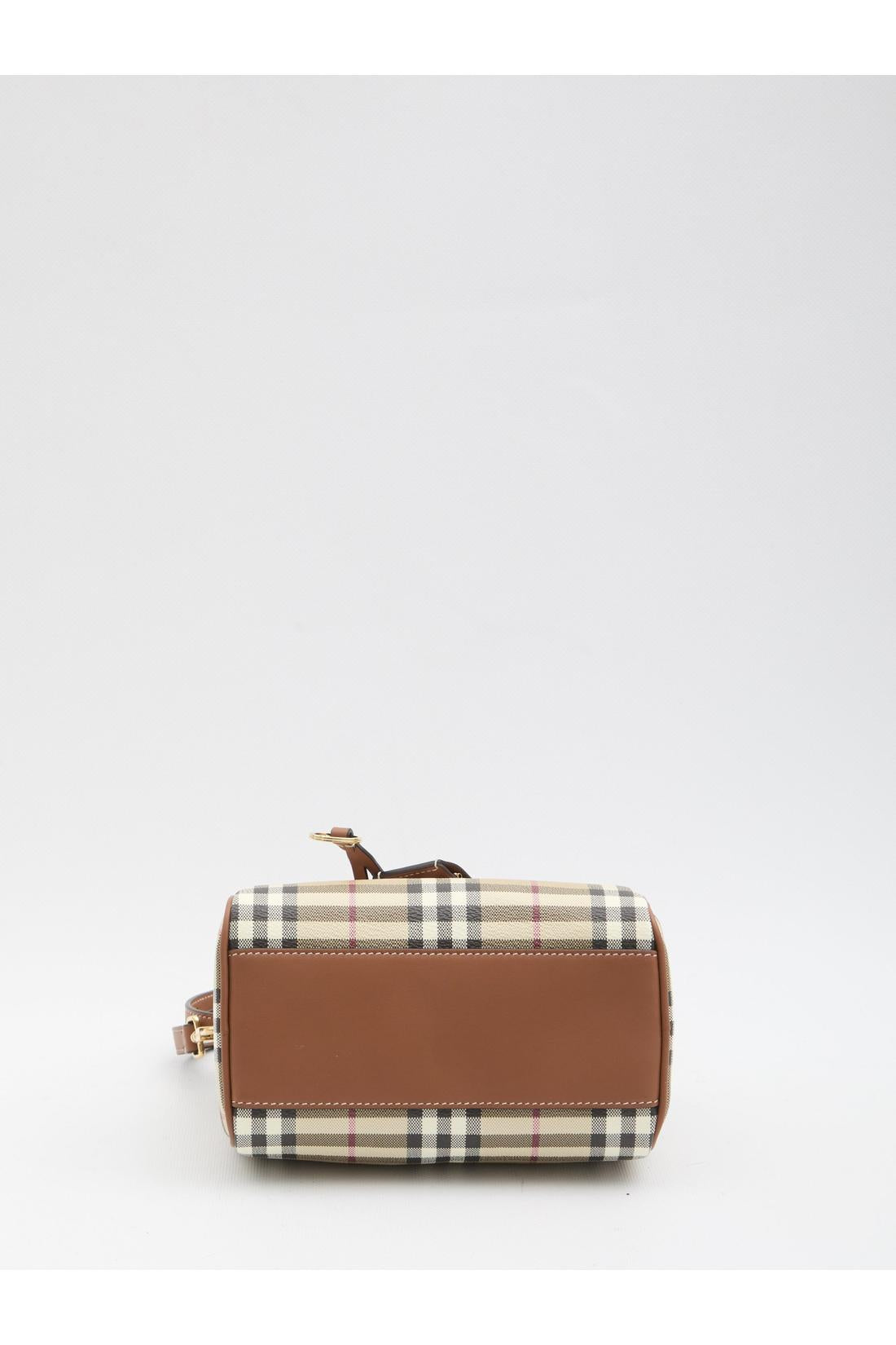 Burberry-OUTLET-SALE-Mini Check bowling bag-ARCHIVIST