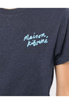 Maison KitsunÃ©-OUTLET-SALE-Mini Handwriting Logo T-Shirt-ARCHIVIST