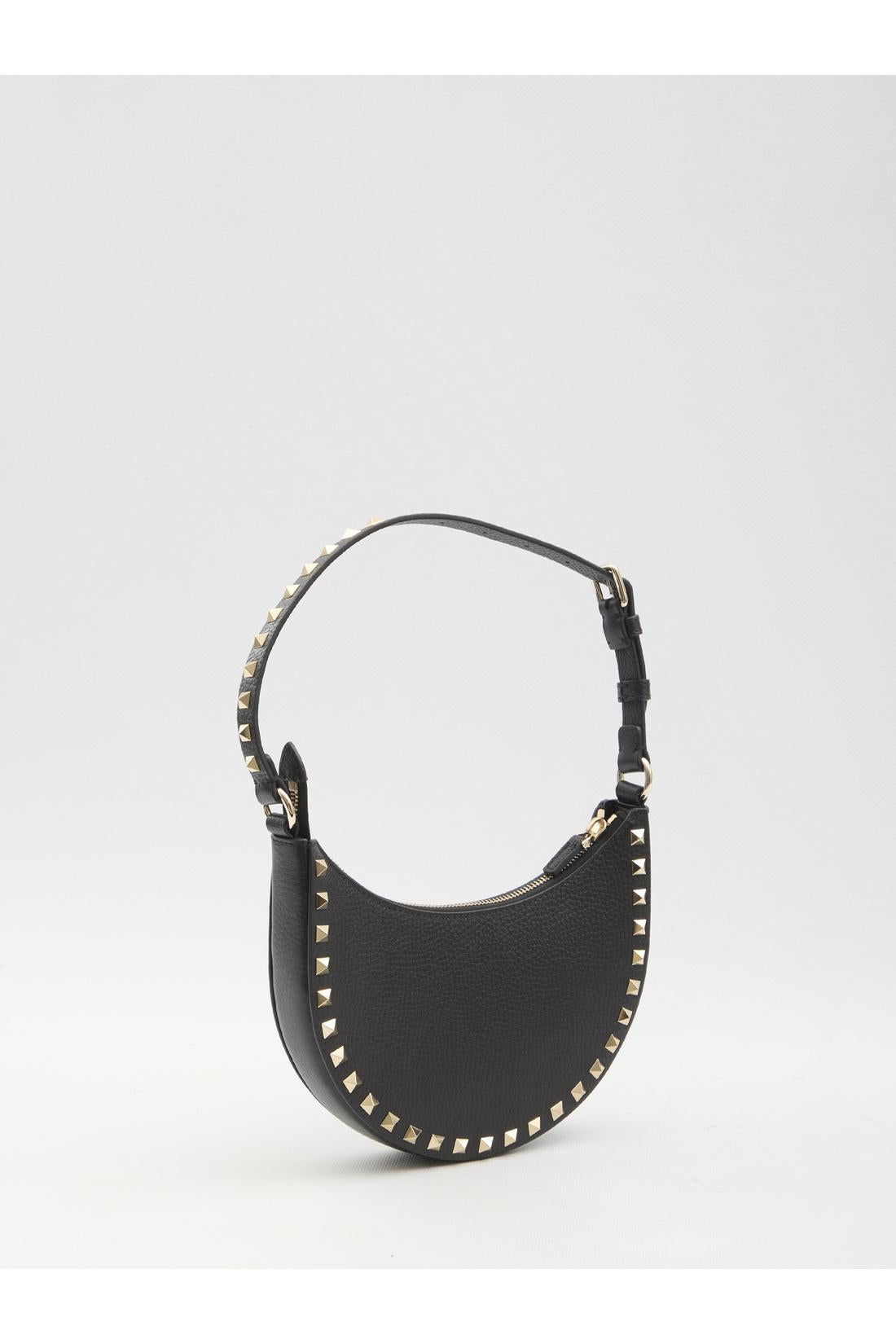 Valentino Garavani-OUTLET-SALE-Mini Rockstud hobo bag-ARCHIVIST
