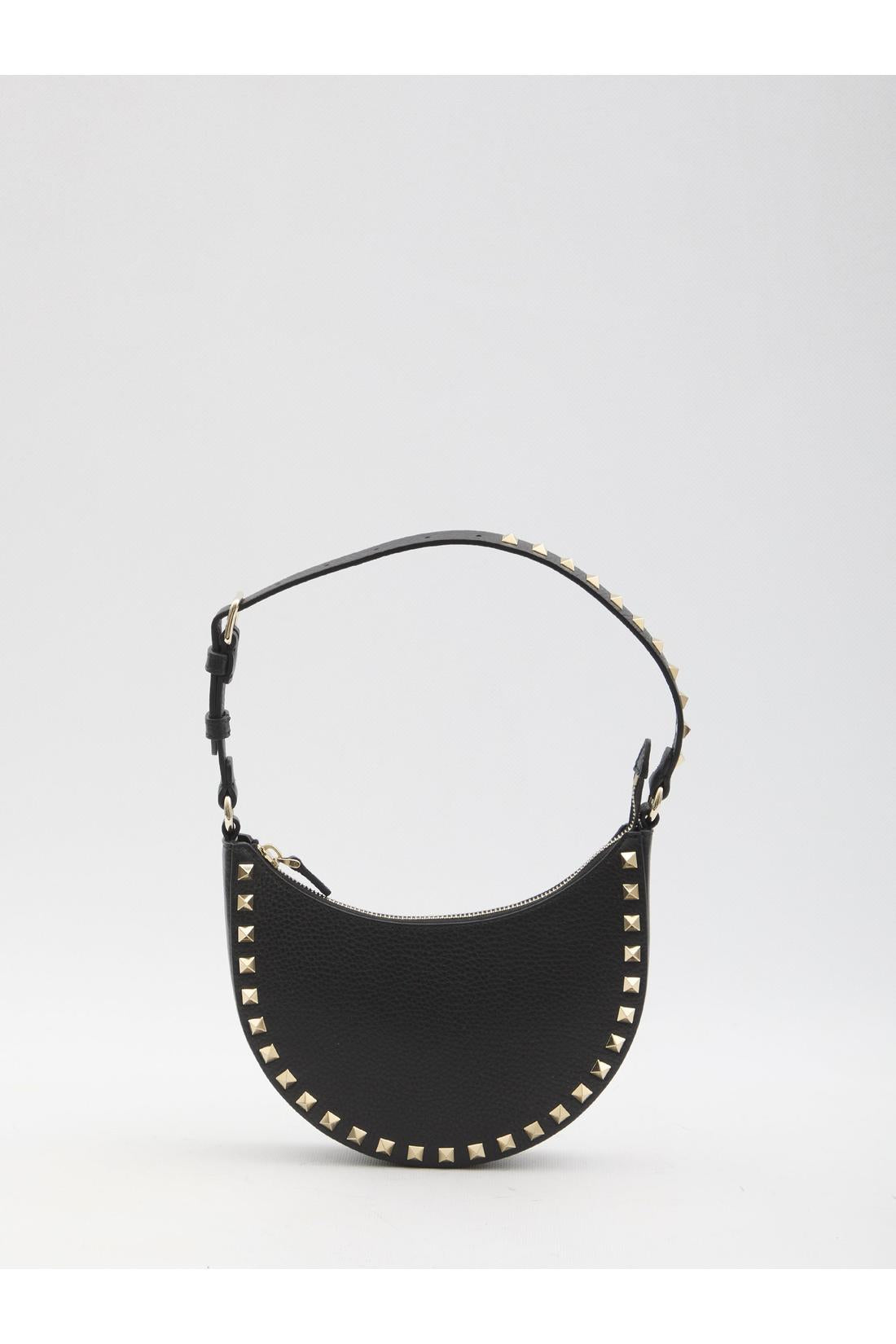 Valentino Garavani-OUTLET-SALE-Mini Rockstud hobo bag-ARCHIVIST