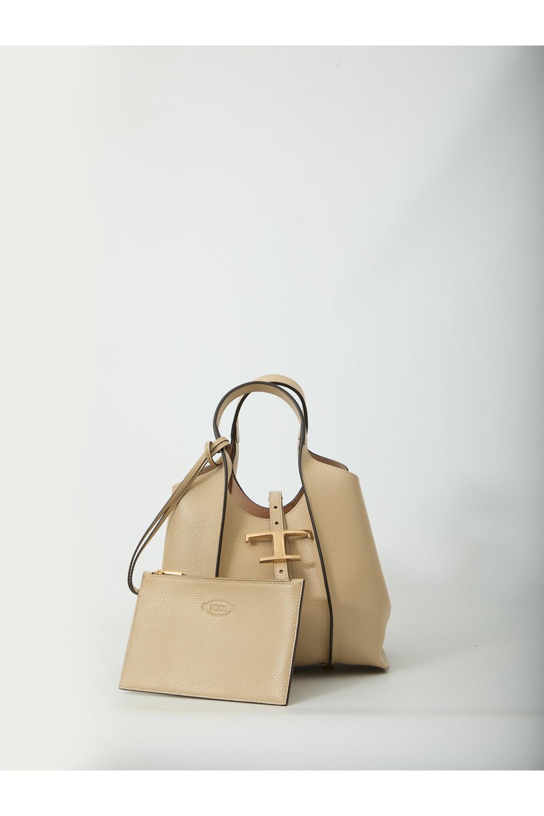 Tod'S-OUTLET-SALE-Mini T Timeless shopping bag-ARCHIVIST
