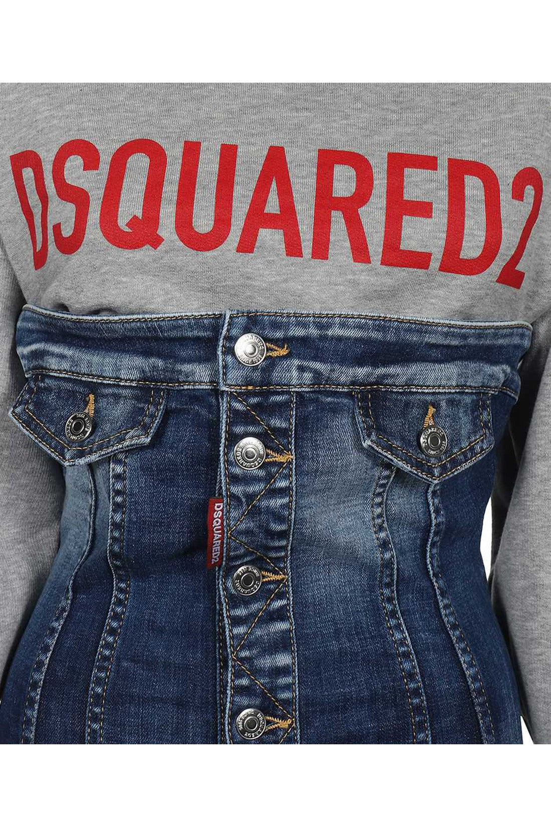 Dsquared2-OUTLET-SALE-Mini dress-ARCHIVIST