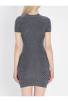 Alexander Wang-OUTLET-SALE-Mini dress in graphite-ARCHIVIST