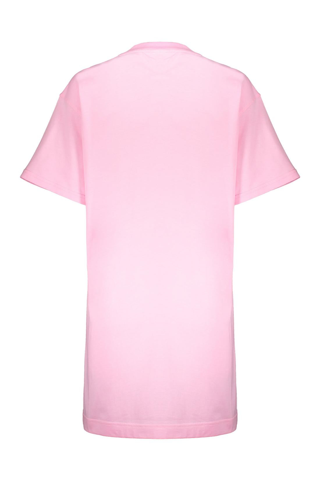 Moschino-OUTLET-SALE-Mini dress with logo-ARCHIVIST