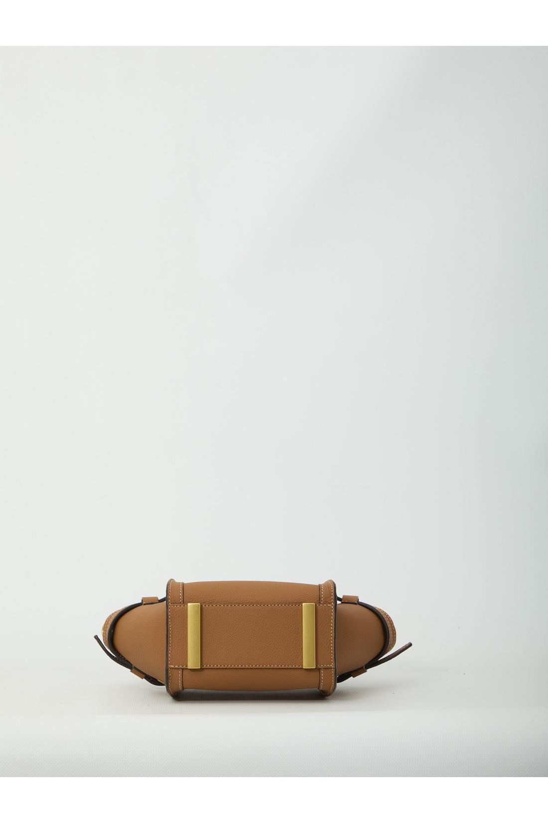 Tod'S-OUTLET-SALE-Mini leather shopping bag-ARCHIVIST