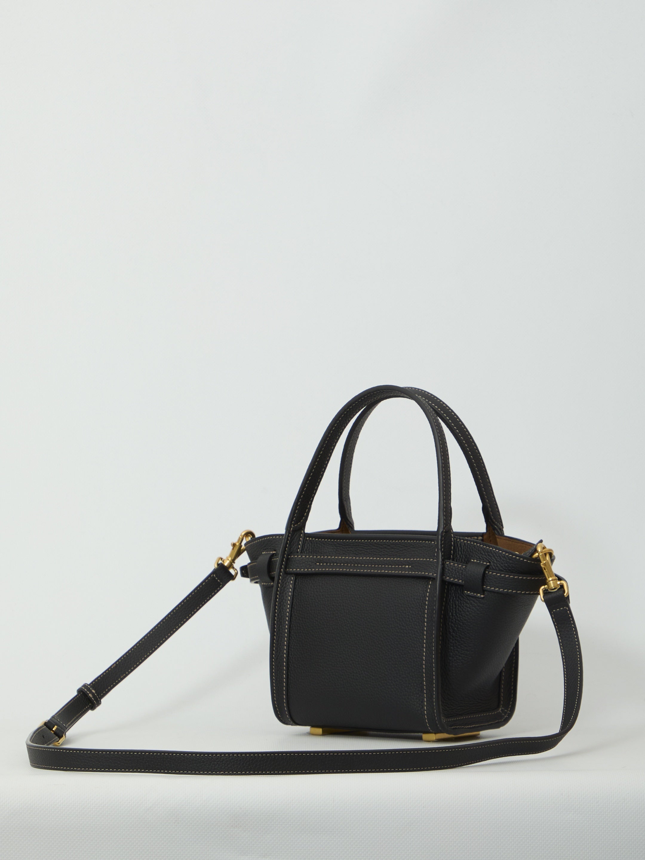 Tod's-OUTLET-SALE-Mini leather shopping bag-ARCHIVIST