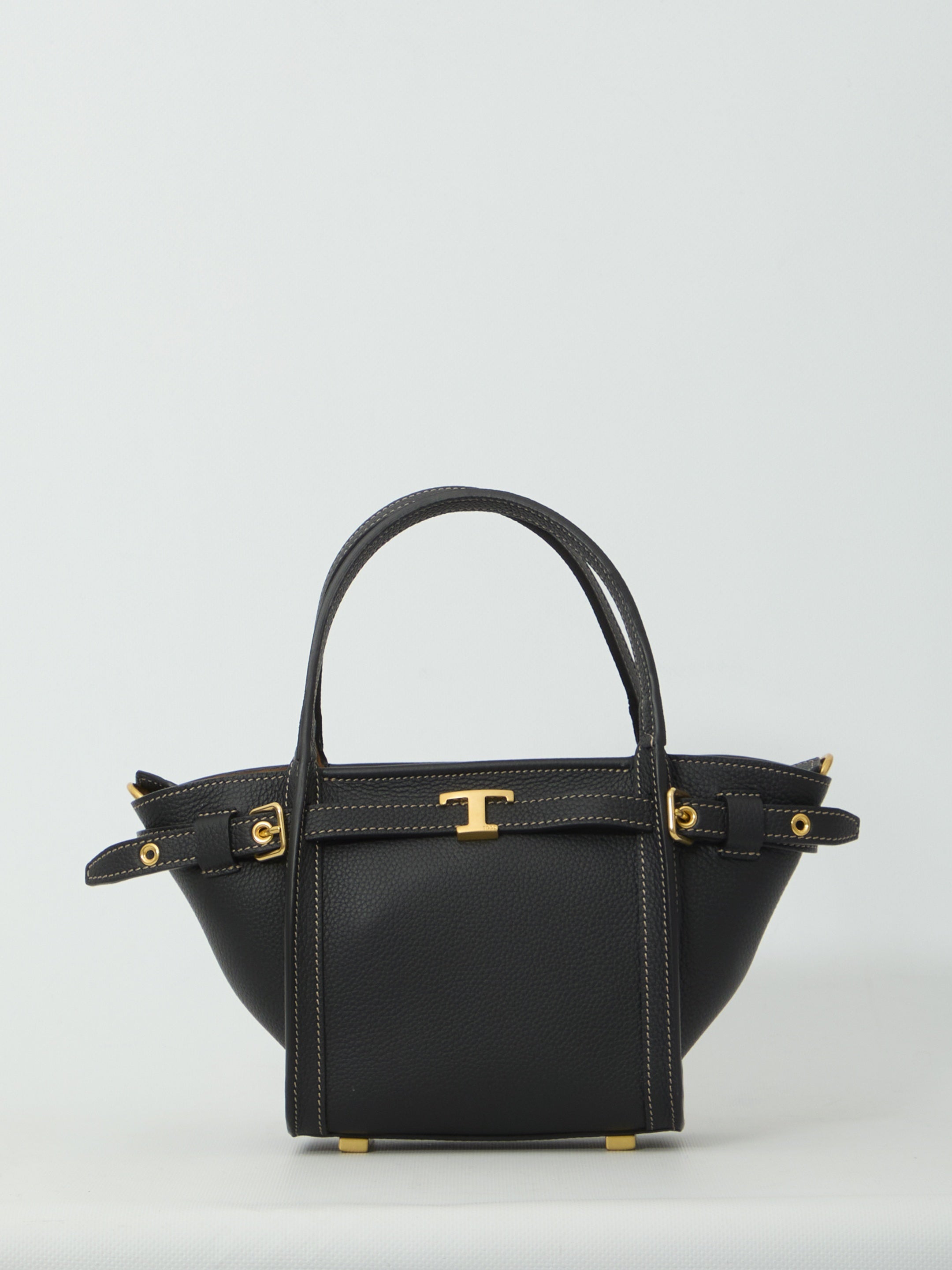 Tod's-OUTLET-SALE-Mini leather shopping bag-ARCHIVIST