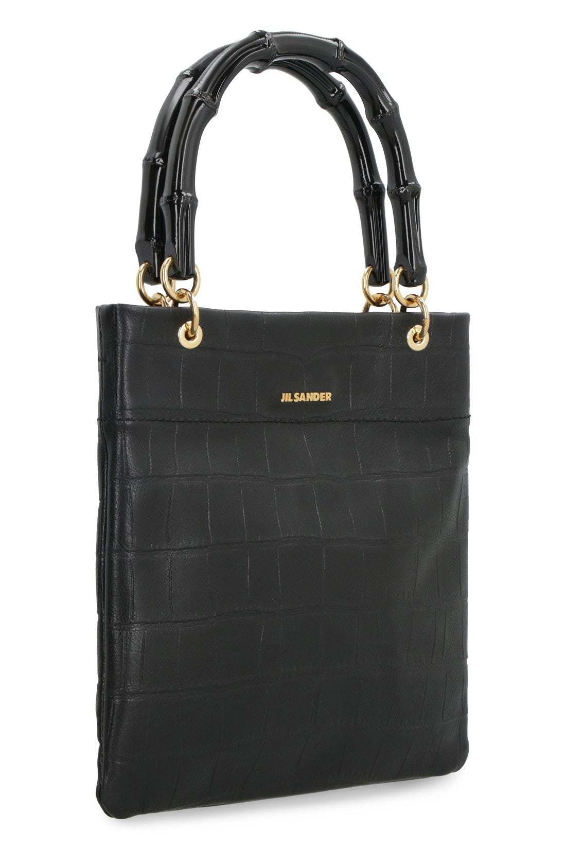 Jil Sander-OUTLET-SALE-Mini leather tote bag-ARCHIVIST