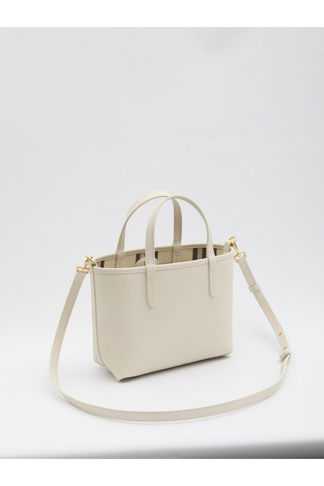 Burberry-OUTLET-SALE-Mini reversible Bloomsbury Tote bag-ARCHIVIST