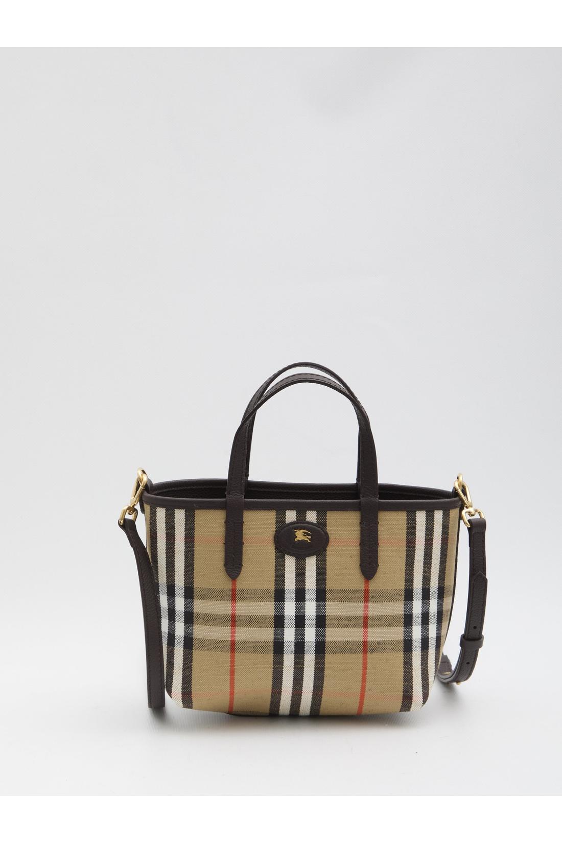 Burberry-OUTLET-SALE-Mini reversible Bloomsbury Tote bag-ARCHIVIST
