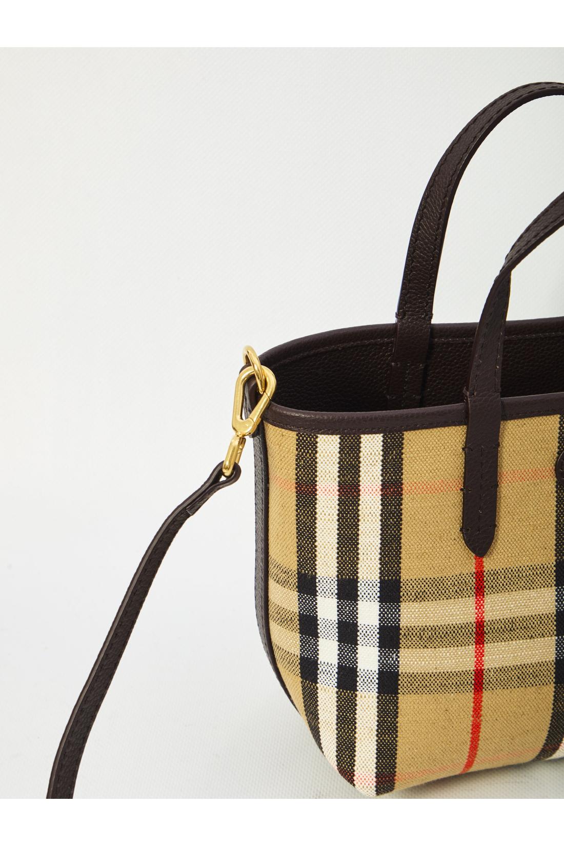 Burberry-OUTLET-SALE-Mini reversible Bloomsbury Tote bag-ARCHIVIST