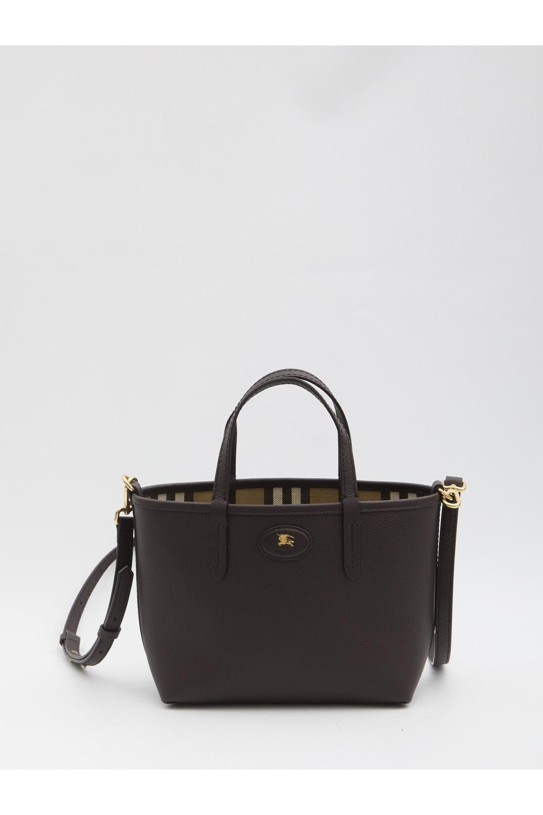 Burberry-OUTLET-SALE-Mini reversible Bloomsbury Tote bag-ARCHIVIST