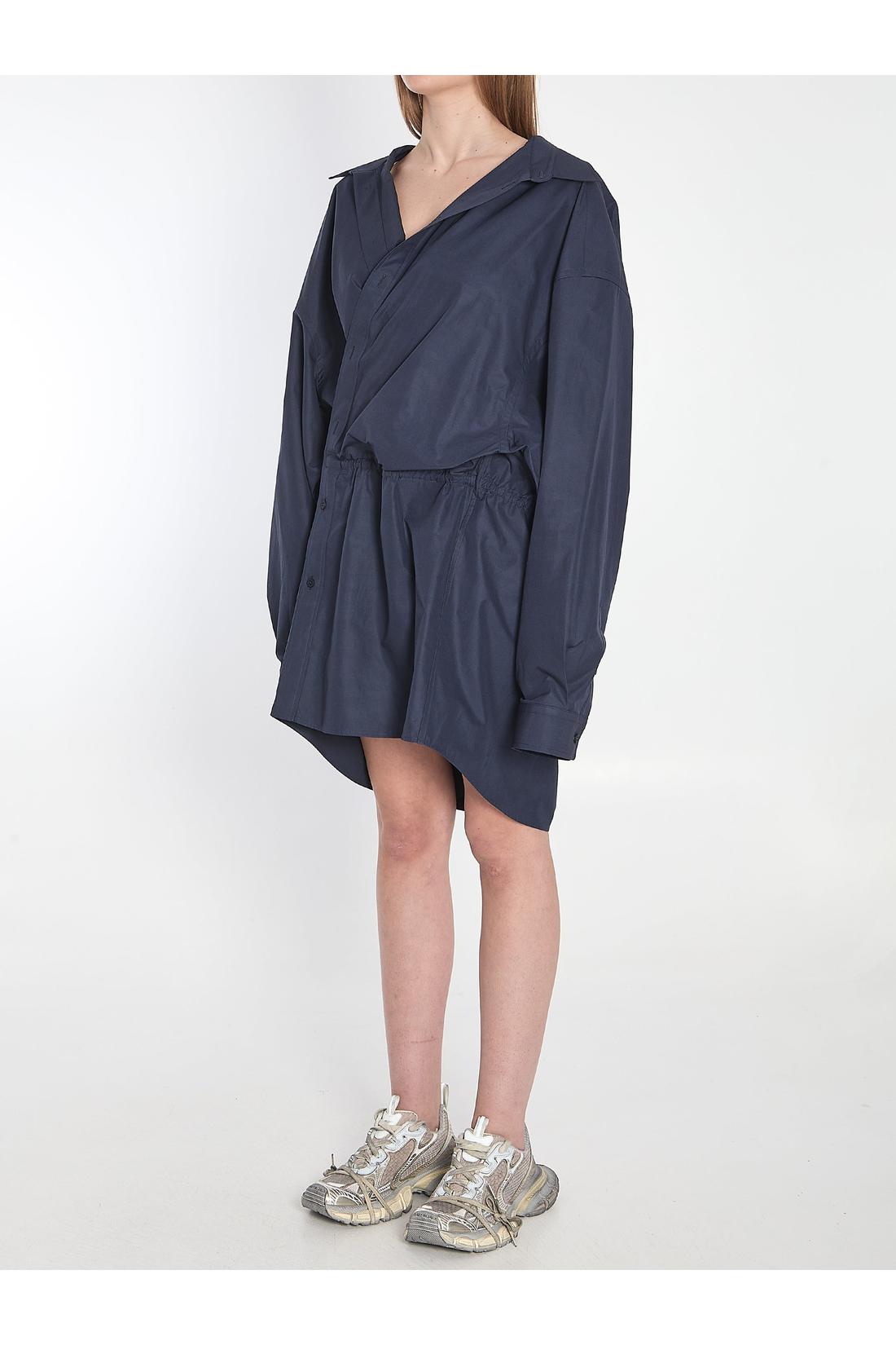 Balenciaga-OUTLET-SALE-Mini shirt dress-ARCHIVIST