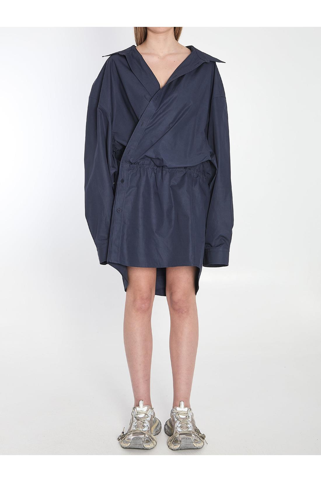Balenciaga-OUTLET-SALE-Mini shirt dress-ARCHIVIST