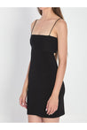 Alexander Wang-OUTLET-SALE-Mini slip dress with Cami band-ARCHIVIST