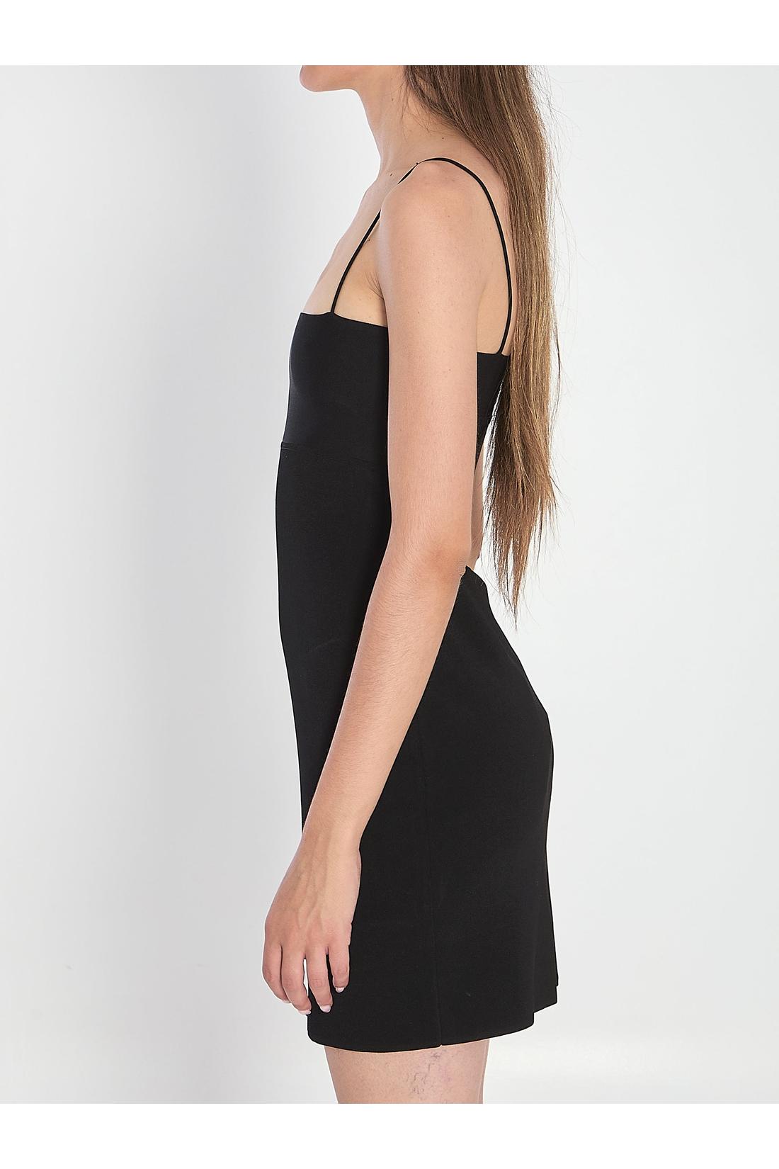 Alexander Wang-OUTLET-SALE-Mini slip dress with Cami band-ARCHIVIST