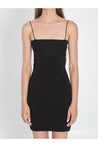 Alexander Wang-OUTLET-SALE-Mini slip dress with Cami band-ARCHIVIST