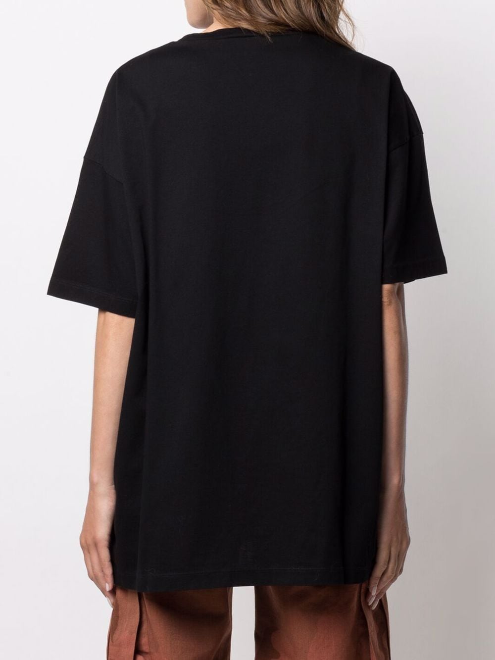 Dsquared2-OUTLET-SALE-Mirror Logo Oversize T-Shirt-ARCHIVIST