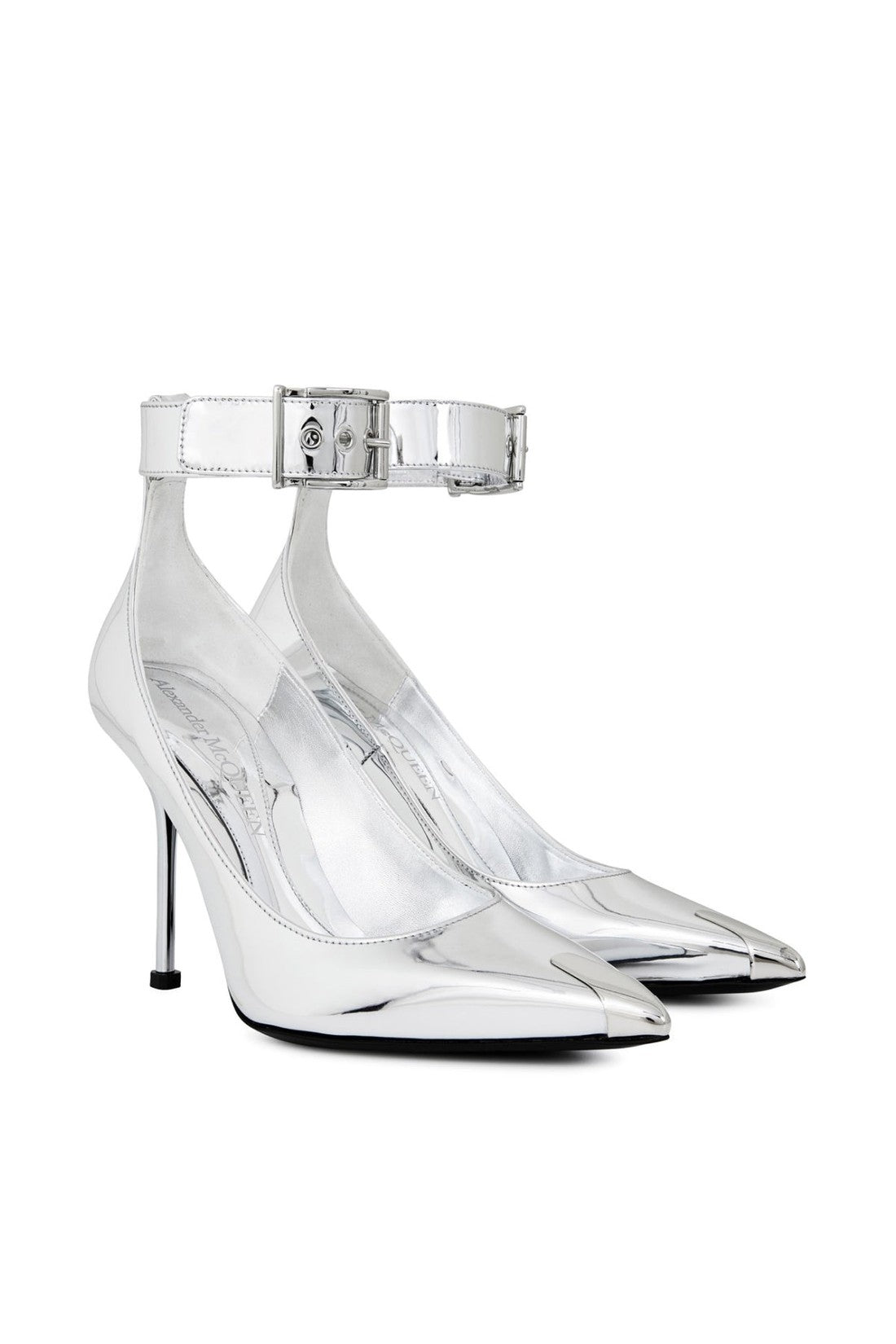 Alexander McQueen-OUTLET-SALE-Mirror Metallic Pumps-ARCHIVIST