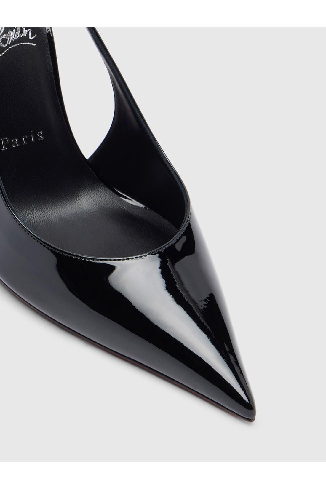 Christian Louboutin-OUTLET-SALE-Miss Z 100 sling back pumps-ARCHIVIST