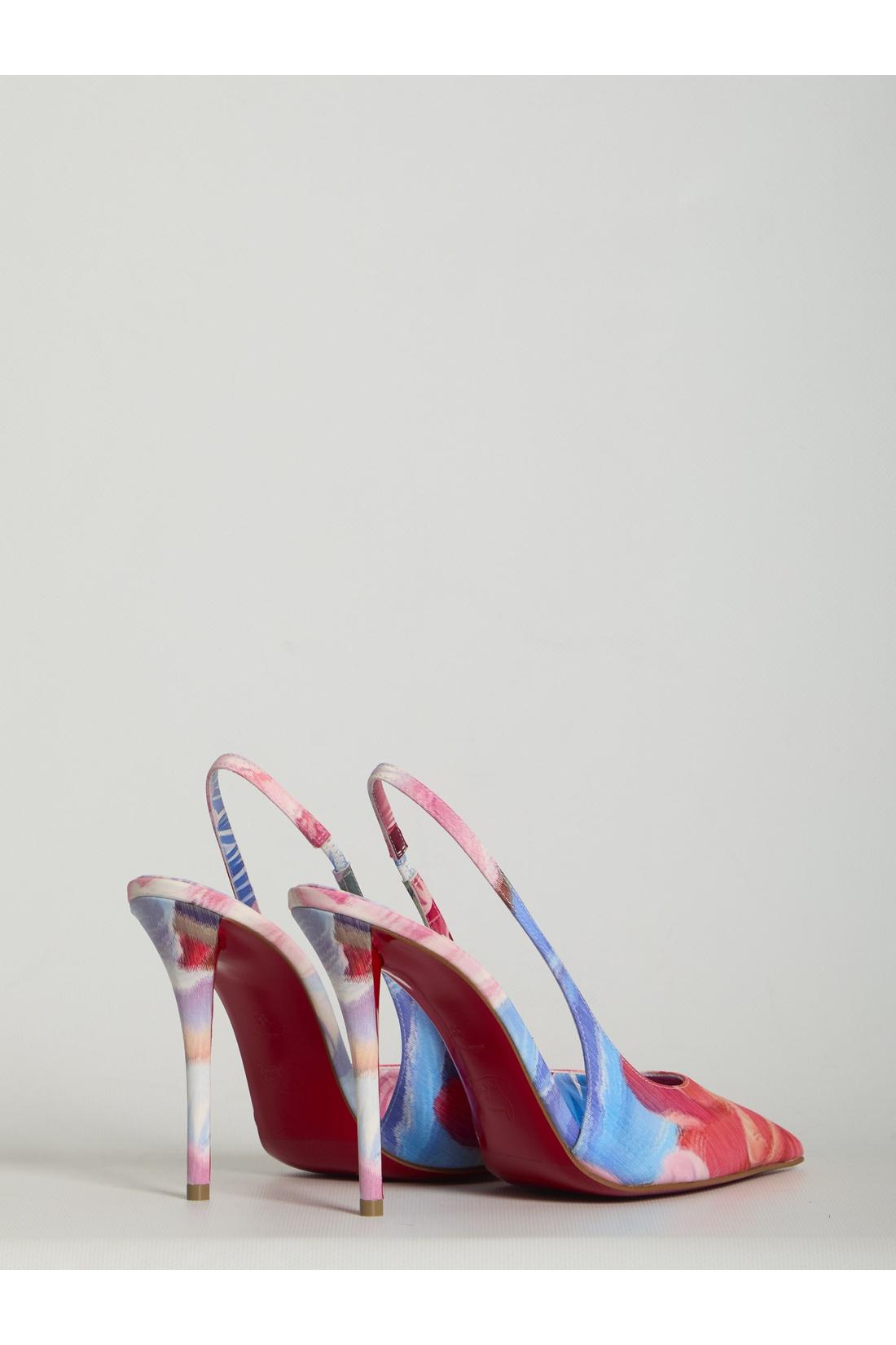 Christian Louboutin-OUTLET-SALE-Miss Z Slingback pumps-ARCHIVIST