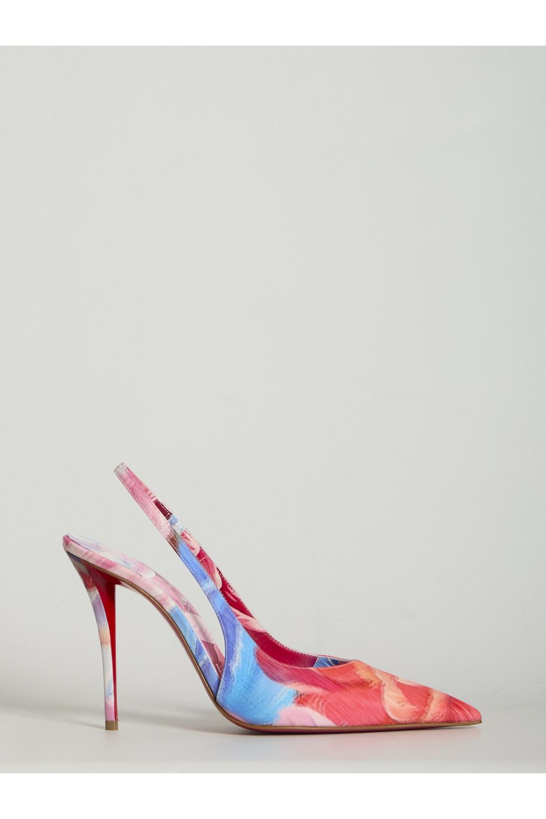 Christian Louboutin-OUTLET-SALE-Miss Z Slingback pumps-ARCHIVIST