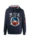 Alpha Industries-OUTLET-SALE-Mission To Mars Hoody Sweatshirt-ARCHIVIST