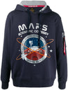 Alpha Industries-OUTLET-SALE-Mission To Mars Hoody Sweatshirt-ARCHIVIST