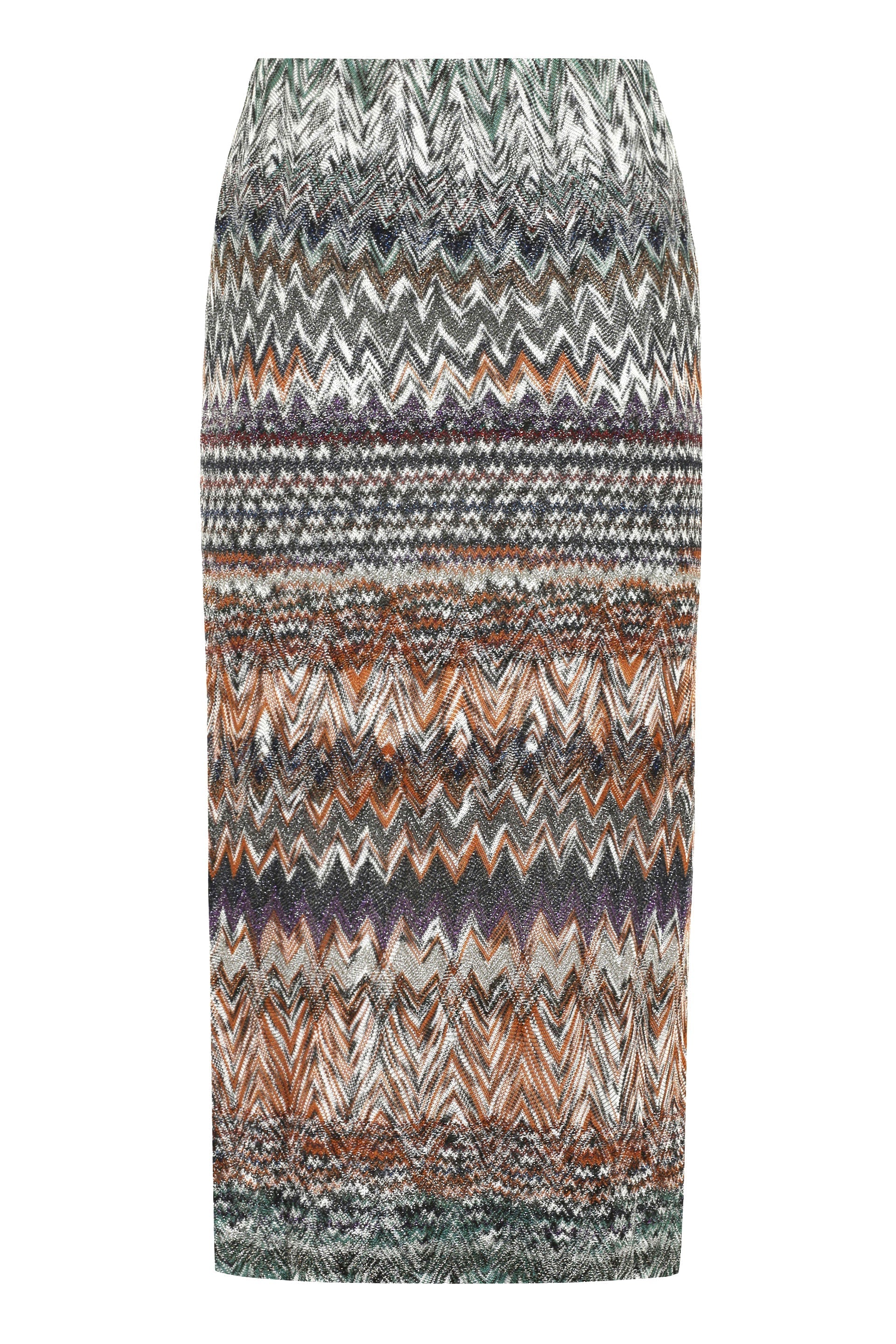 Chevron motif knitted skirt-Missoni-OUTLET-SALE-44-ARCHIVIST
