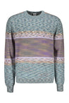 Crew-neck wool sweater