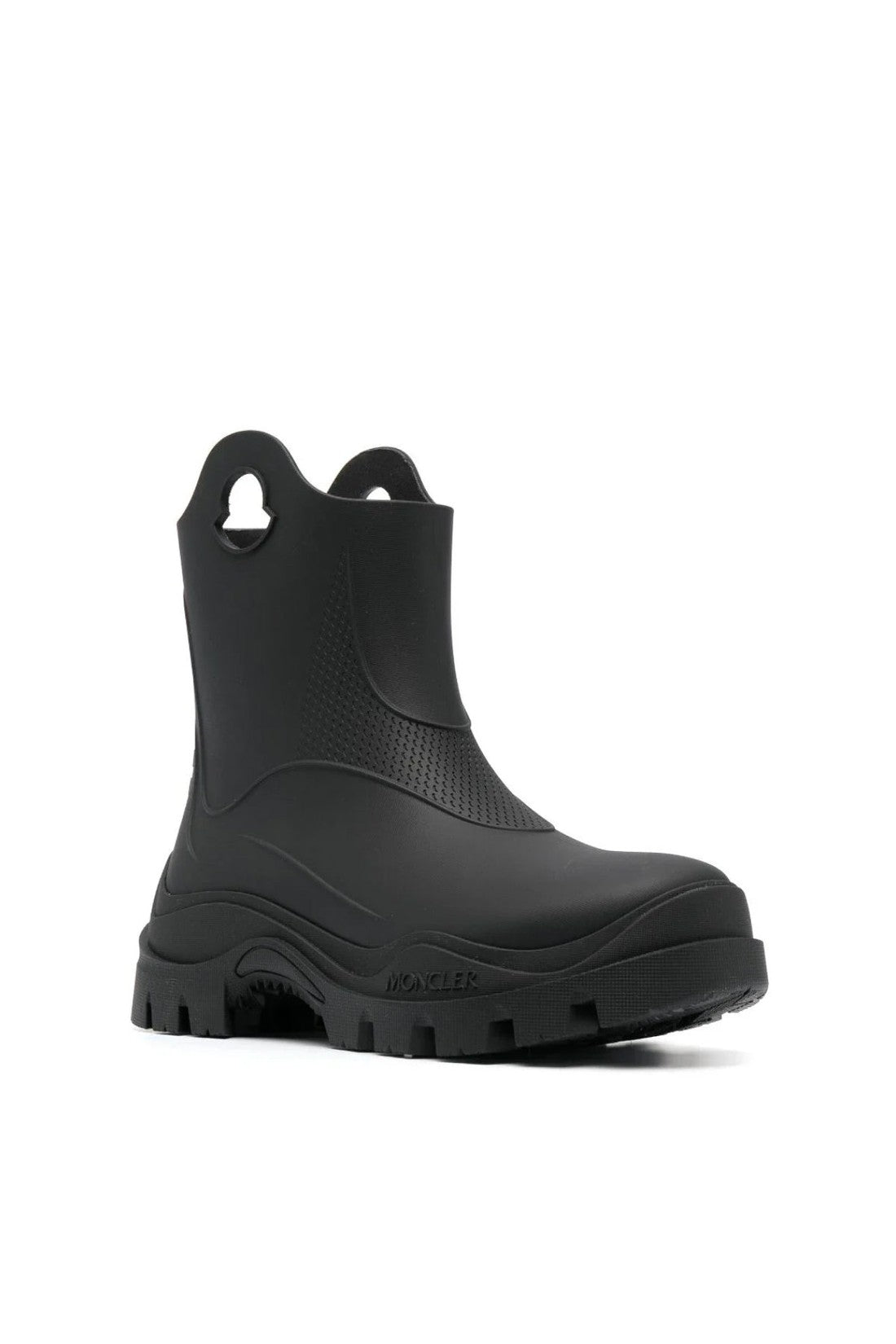 Moncler-OUTLET-SALE-Misty Logo Round Toe Rain Boots-ARCHIVIST